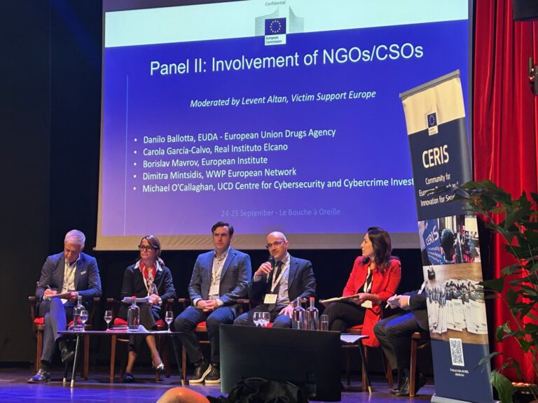 PRESERVE participating in CERIS event organized by DG HOME