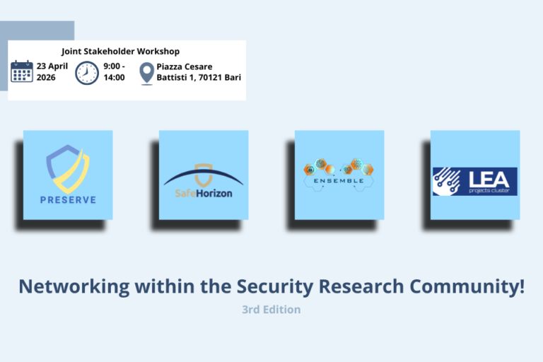 Joint Stakeholder Workshop: Co-author a joint position paper!